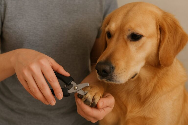 how to trim dog nails
