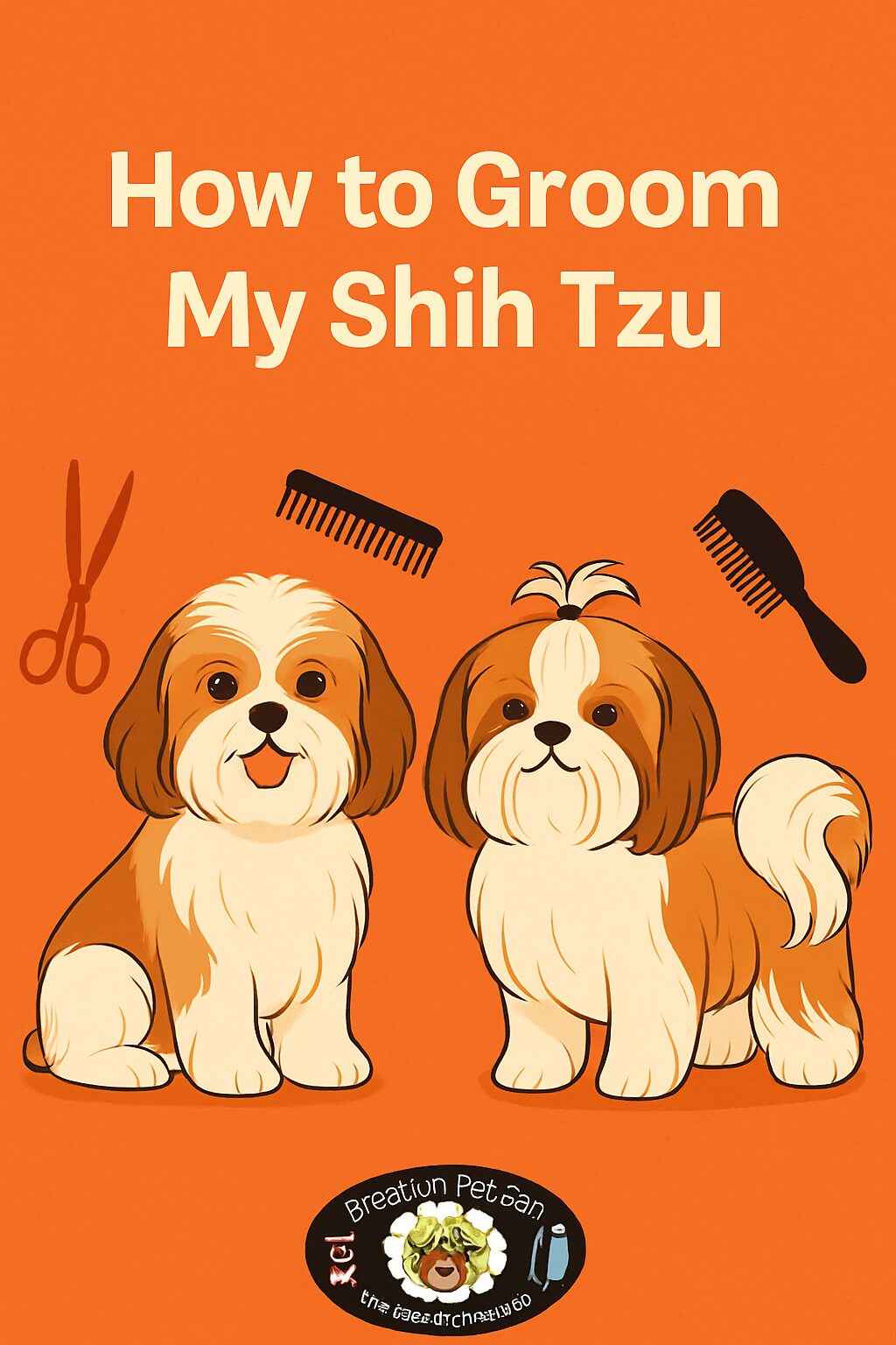 how to groom my shih tzu​