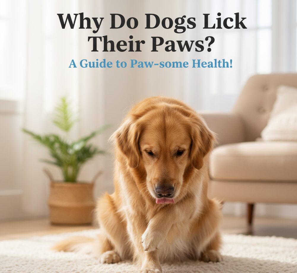 Why Do Dogs Lick Their Paws