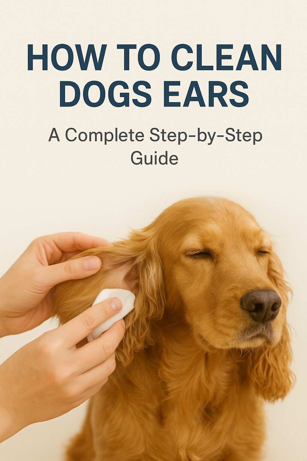 how to clean dogs ears​
