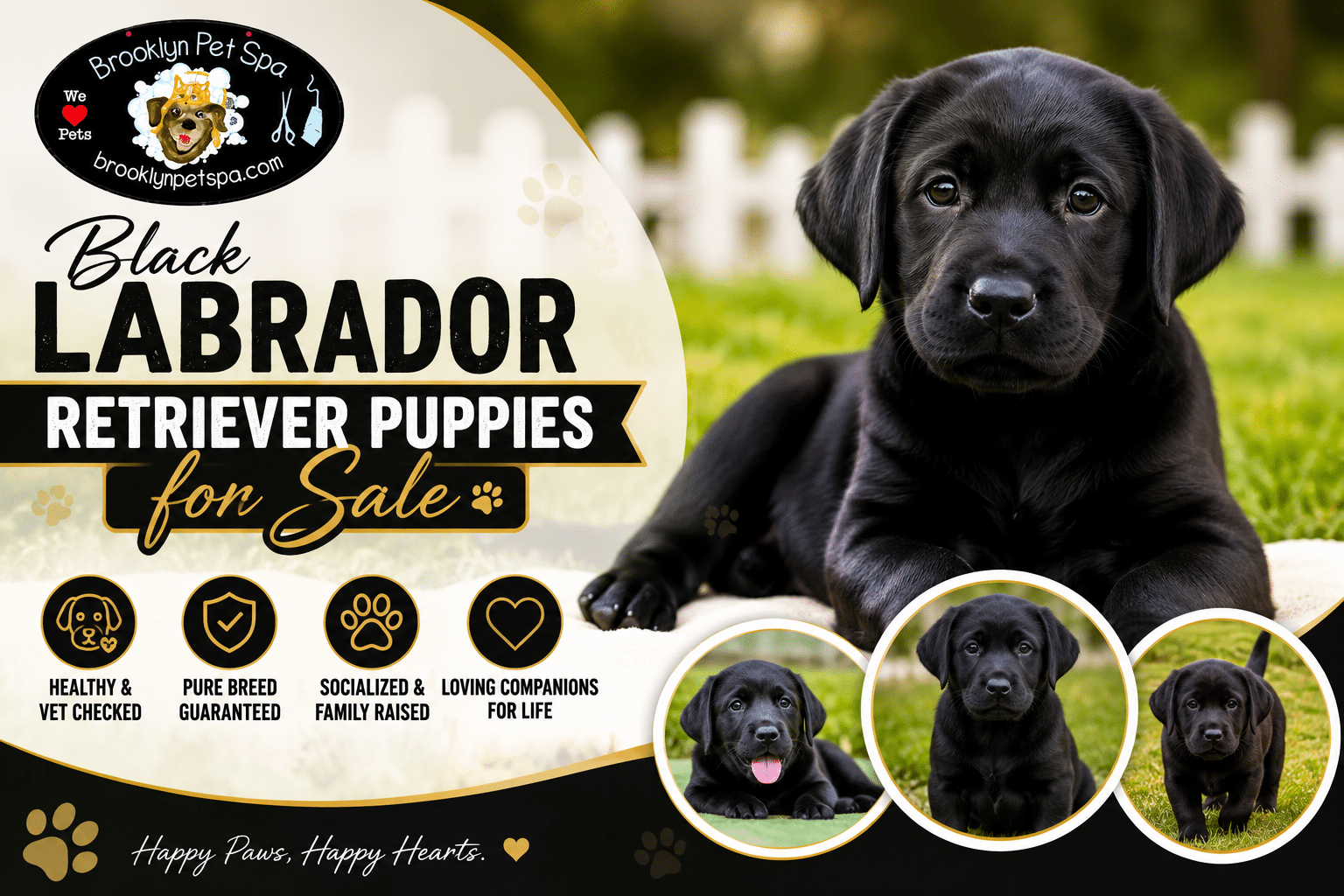 Read more about the article Black Labrador Retriever Puppies for Sale: What to Know Before You Bring One Home