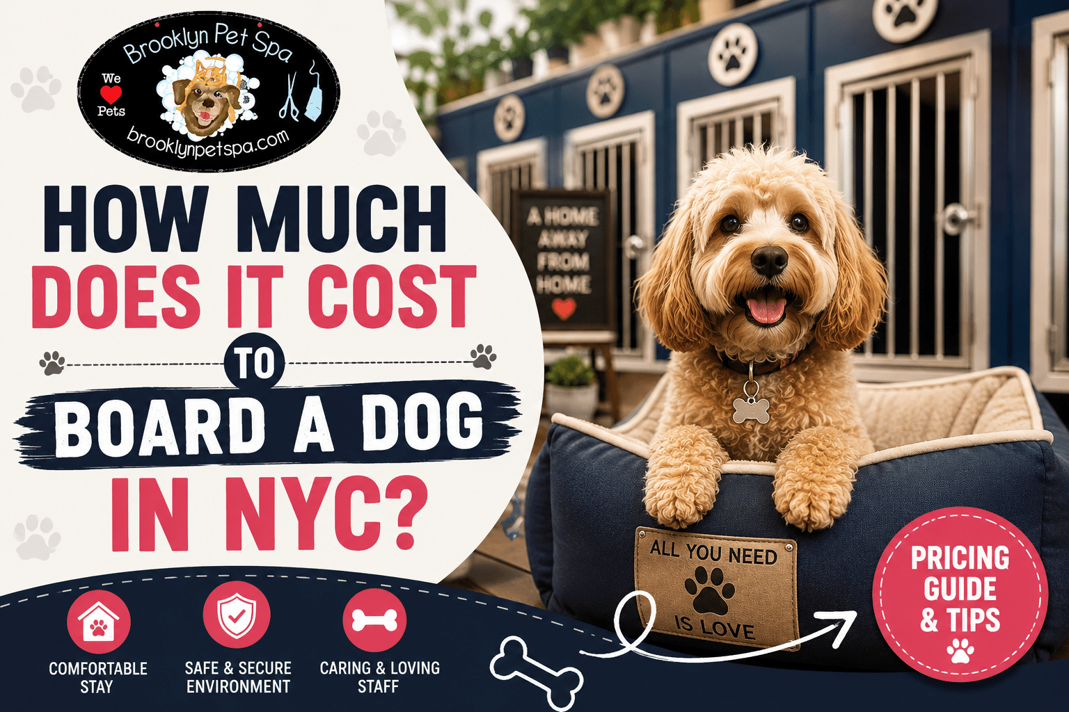 Read more about the article How Much Does It Cost to Board a Dog in NYC?