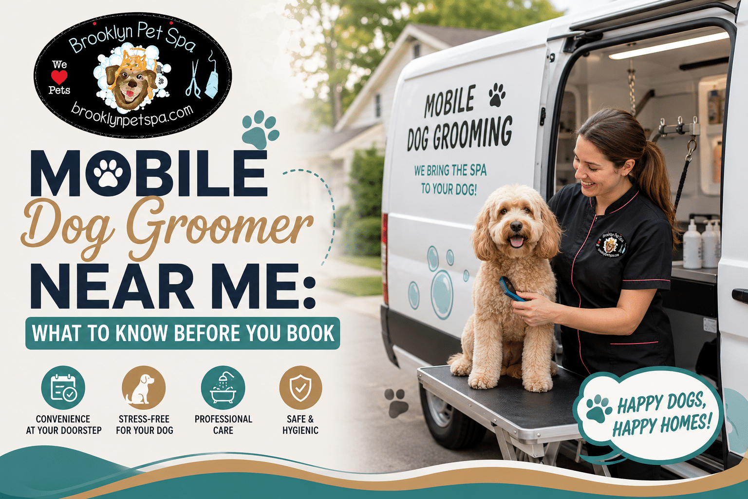 Mobile Dog Groomer Near Me
