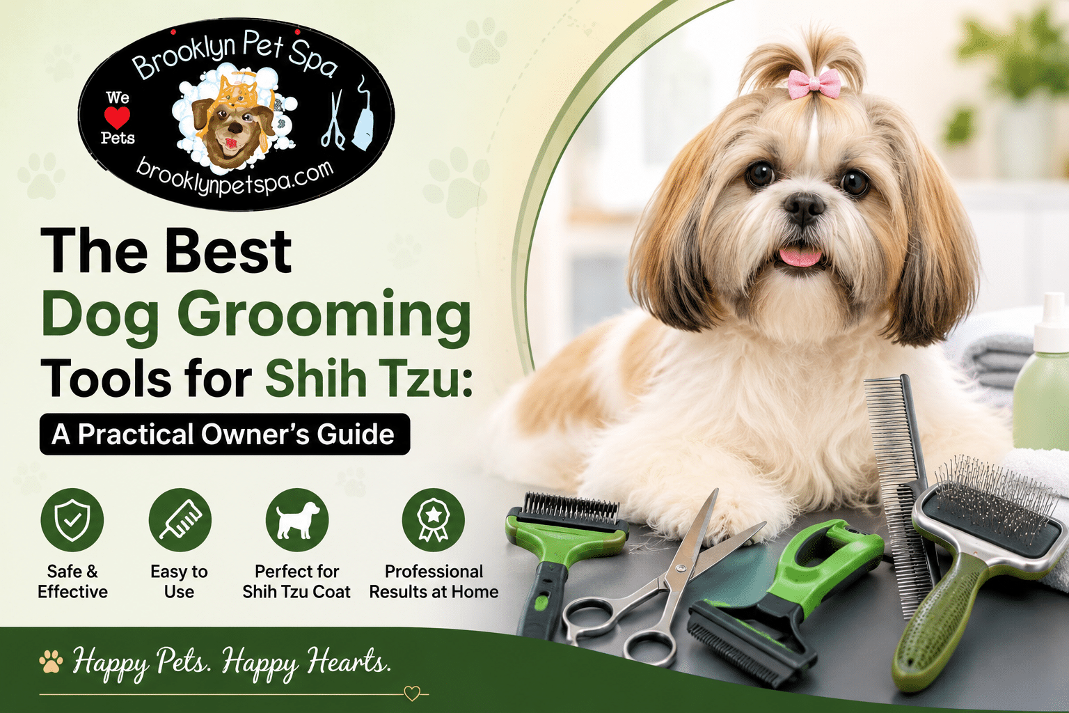 Dog Grooming Tools for Shih Tzu